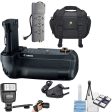 Canon BG-E22 Battery Grip for EOS R Mirrorless Camera with Surge Protector | Carrying Case | Flash | Wrist Strap | Cleaning Kit Online now