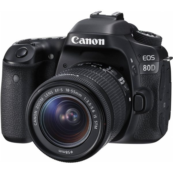 Canon Eos 80D DSLR Camera with 18-55mm Lens - Pro Bundle Online now