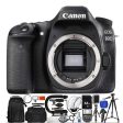 Canon EOS 80D DSLR Camera (Body Only) - Pro Bundle For Cheap