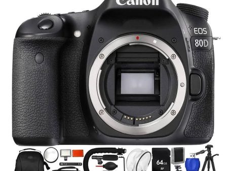 Canon EOS 80D DSLR Camera (Body Only) - Pro Bundle For Cheap