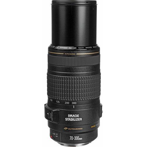 Canon 70-300mm f 4-5.6 EF IS USM Lens Supreme Bundle With Hand Stabilizers For Discount