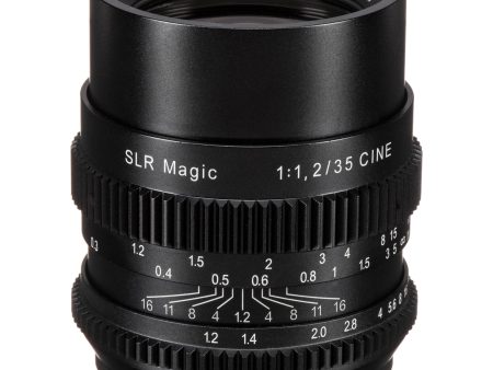 SLR Magic Cine 35mm F 1.2 Lens for Sony E-Mount Sale