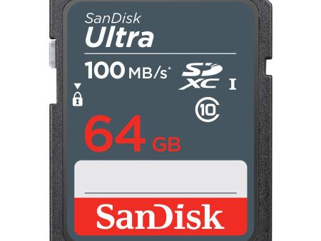 SanDisk 64GB Ultra SDXC UHS-I Memory Card Supply