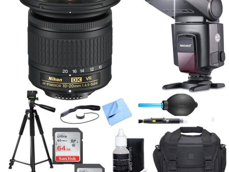 Nikon AF-P DX NIKKOR 10-20mm f 4.5-5.6G VR Lens Premium Bundle Online