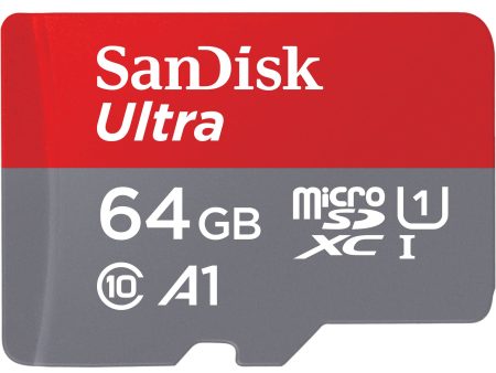 SanDisk 64GB Ultra UHS-I microSDXC Memory Card Sale