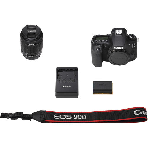 Canon EOS 90D DSLR Camera with 18-55mm Lens For Discount