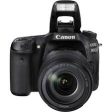 Canon EOS 80D DSLR Camera with 18-135mm IS USM Lens For Discount