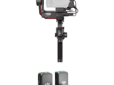 DJI RS 3 Pro Gimbal Stabilizer Combo with 2-Person Wireless Microphone System Recorder Online Hot Sale