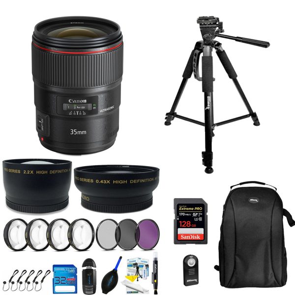 Canon EF 35mm f 1.4L II USM Lens Starter Kit Cheap