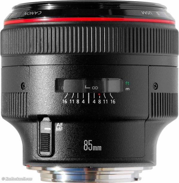 Canon EF 85mm f 1.2L II USM Lens with 72mm Filter Kit Bundle on Sale