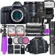 Canon EOS 5D Mark IV Digital SLR Camera with Canon EF 24-105mm f 4L is II + Tamron 70-300mm f 4-5.6 Di LD AF+ EF 50mm f 1.8 STM + Accessory Bundle Online