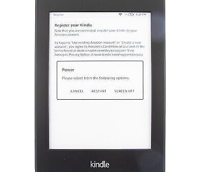 Amazon - Kindle - 6  - 8GB - with a built-in front light - 2014 Old Model! BULK Packaging, Refurbished Discount