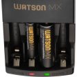 Watson MX 4-Hour Rapid Charger and 4 MX AA NiMH Batteries Online