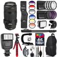 Canon 70-300mm f 4-5.6 EF IS USM Lens Supreme Bundle With Hand Stabilizers For Discount