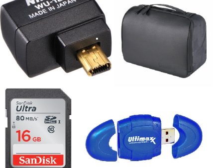 Nikon WU-1a Wireless Mobile Adapter Data Transfer Bundle on Sale