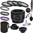 Canon EF 50mm f 1.8 STM Lens with UV, CPL, FLD + Close up kit + Tulip Hood + Collapsible Hood+ Lens Pen & Blower + Lens Cap + Starter kit For Discount