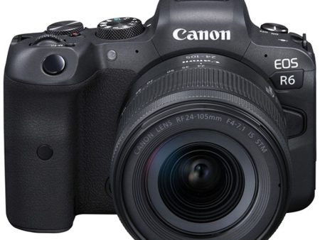 Canon EOS R6 Mirrorless Digital Camera with 24-105mm f 4-7.1 Lens Hot on Sale