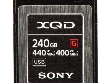 Sony 240GB G Series XQD Memory Card Online Hot Sale