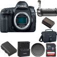 Canon EOS 5D Mark IV DSLR Camera (Body Only) with Battery Grip Starter Kit USA Cheap