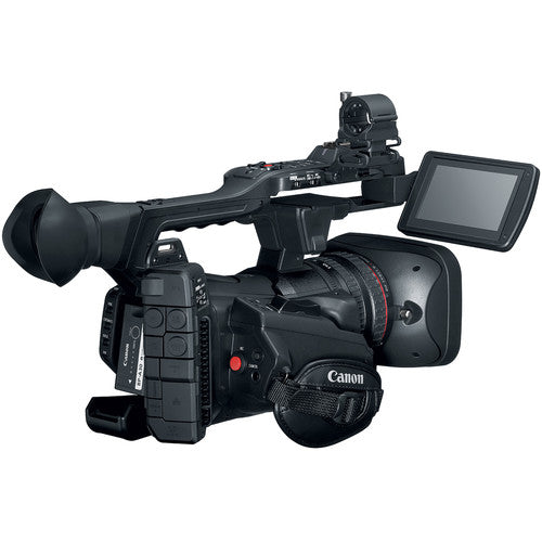 Canon XF705 4K 1" Sensor XF-HEVC H.265 Pro Camcorder NTSC PAL with Arco Video Bag | Vidpro XM-55 Microphone & Sony MDR-7506 Headphone Bundle on Sale