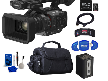 Panasonic HC-X2 4K Camcorder + 64GB Memory Card + Bag + Card Reader + More Online