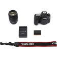 Canon EOS 80D with 18-135mm IS USM and Prime Lens Kit Online