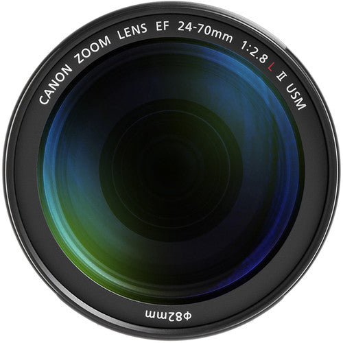 Canon EF 24-70mm f 2.8L II USM Lens with 2x 32GB MCs | Filter kit | Canon Case & Lens Rain Protection Online