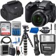 Nikon COOLPIX B500 Digital Camera W SanDisk Ultra 32GB SDHC Memory Card, Rechargeable Batteries & Charger, Digital Slave Flash & Much More Sale