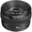 Canon 50mm f 1.4 EF USM Lens With Basic Accessory Bundle For Cheap