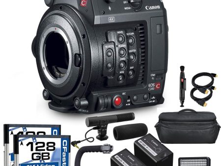 Canon EOS C200 Cinema Camera (EF-Mount) NTSC PAL Professional Combo Bundle Sale