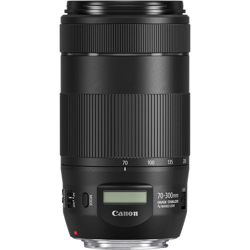 Canon EF 70-300mm f 4-5.6 IS II USM Lens Supreme Bundle With Rain Cover and More For Discount