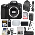 Canon EOS 90D DSLR Camera (Body Only) With Sandisk 64GB MC | Battery Grip | & More For Cheap