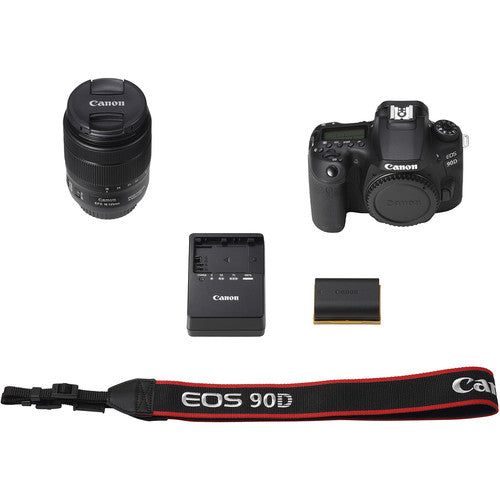 Canon EOS 90D DSLR Camera with 18-135mm Lens on Sale