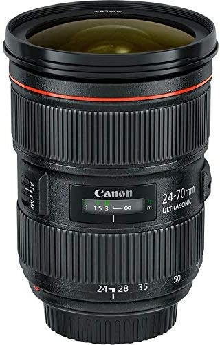 Canon EOS 6D Mark II DSLR Camera (Body Only) Basic Filter w Memory Bundle + Bonus Canon EF 24-70mm f 2.8L II USM Lens - International Model For Cheap