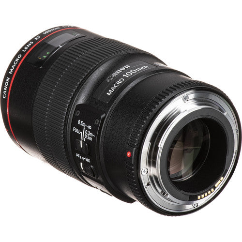 Canon EF 100mm f 2.8L Macro IS USM Lens Essential Bundle Hot on Sale