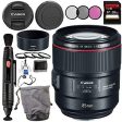 Canon EF 85mm f 1.4L IS USM Lens with 256GB Memory Card Starter Package For Cheap