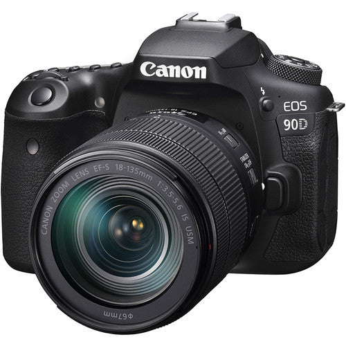 Canon EOS 90D DSLR Camera with 18-135mm Lens on Sale