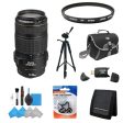 Canon 70-300mm f 4-5.6 EF IS USM Lens Starter Bundle Fashion