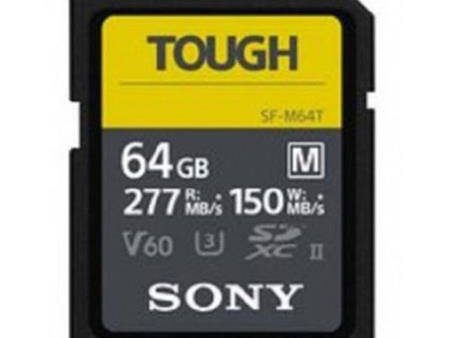 Sony - TOUGH M Series - 64GB SDXC UHS-II Memory Card Online Hot Sale