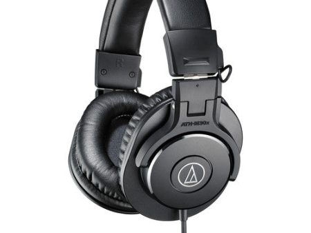 Audio-Technica ATH-M30x Closed-Back Monitor Headphones (Black) Online Sale