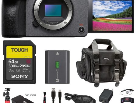 Sony FX30 Digital Cinema Camera (Body) + 64GB SF-G Tough Card + CardReader Plus More on Sale